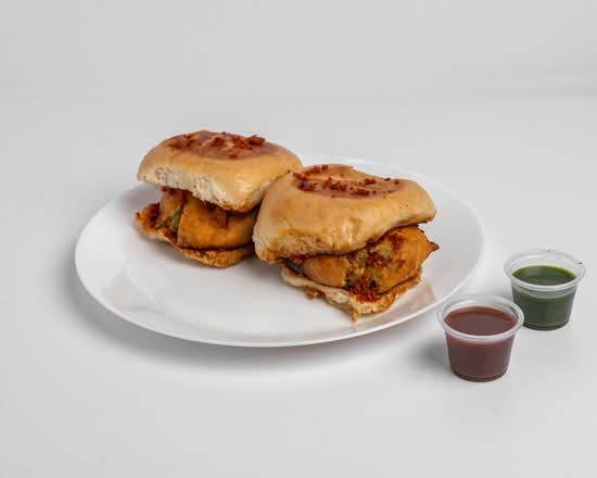 Vada Pav - Mumbai's famous street food at RAS Indian Mart & Eatery in Edmonton