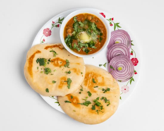Kulche Chole at RAS Indian Mart & Eatery Edmonton